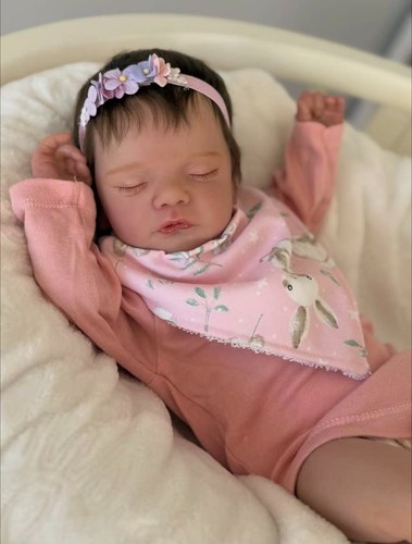 Custom asleep reborn baby - 19",