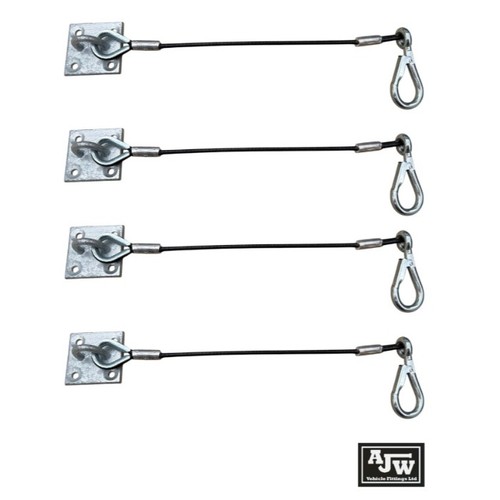 Door retainer wire - 4,