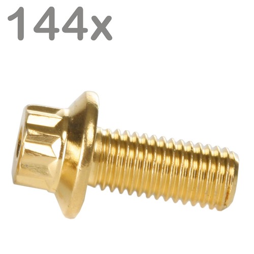 144 wheel bolts m7x16 - bolts,