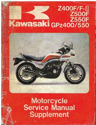 Kawasaki z400f z400fii gpz400 - z400f,