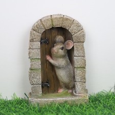 Mouse Door Statue Indoor