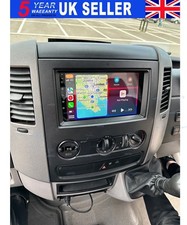 64G Head Unit For Mercedes Benz Sprinter A/B Class Stereo Android 14 Carplay RDS