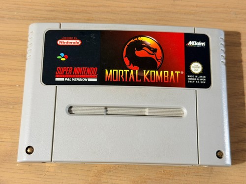 Mortal kombat super nintendo - mortal,