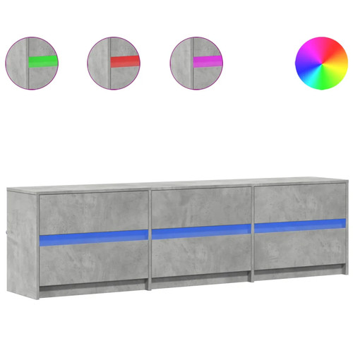 Cabinet with led - with, stand