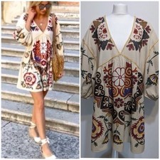 Zara Embroidered Romy Tunic