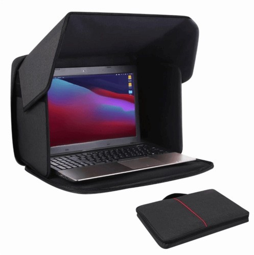 Foldable laptop sun shade - laptop,