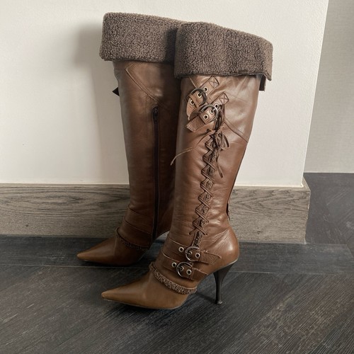Moda pelle brown leather - moda,