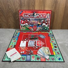 Arsenal Football Club Monopoly Hasbro Board Game 2002 Edition 100% Complete