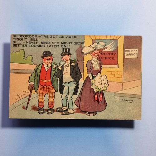 Ww1 comic postcard c1915 - postcard,