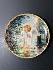 1996 ‘An Angels Touch’ by Dona Gelsinger Garden Blessings Collector Plate 13109B
