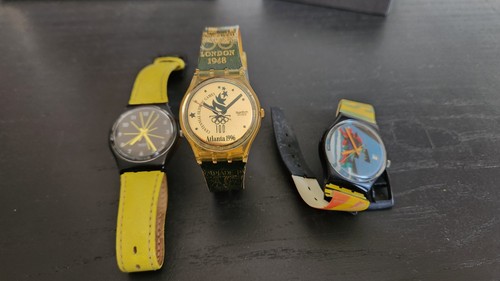 Lot vintage swatch - lot, 3