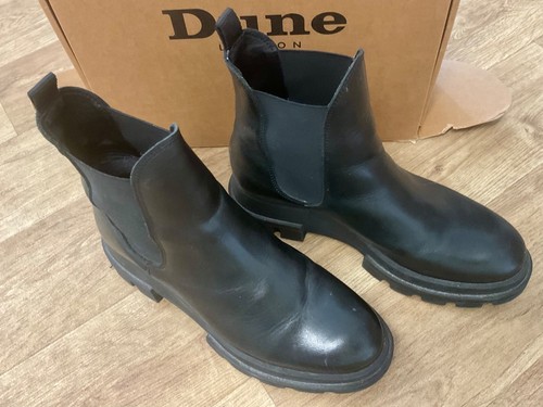Ladies dune leather boots - ladies,
