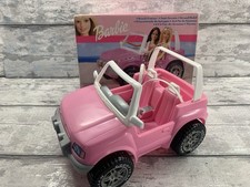 Barbie Beach Cruiser Pink Jeep