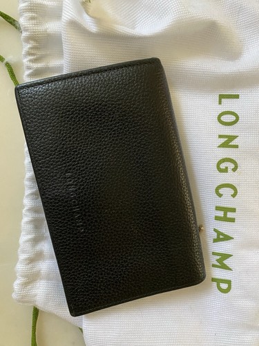 Longchamp black wallet - black,