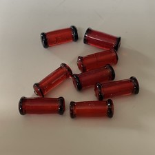 Vintage Red Glass Beads For