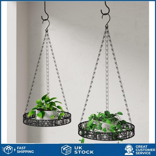 Elegant metal hanging planter - elegant,
