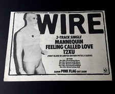 WIRE Mannequin PRESS ADVERT