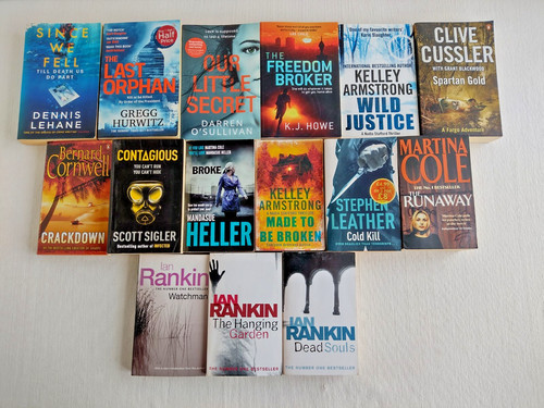 Thriller and suspense books - thriller,