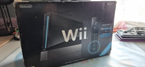 Nintendo wii console black - wii,