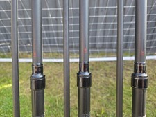 3 x 13ft Fox Horizon xt fishing rods and 13ft free spirit 5 rod holdall.