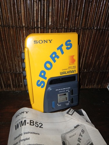 Sony b52 sports cassette - wm-b52,