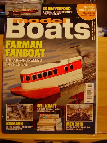 Model boats magazine march - model,