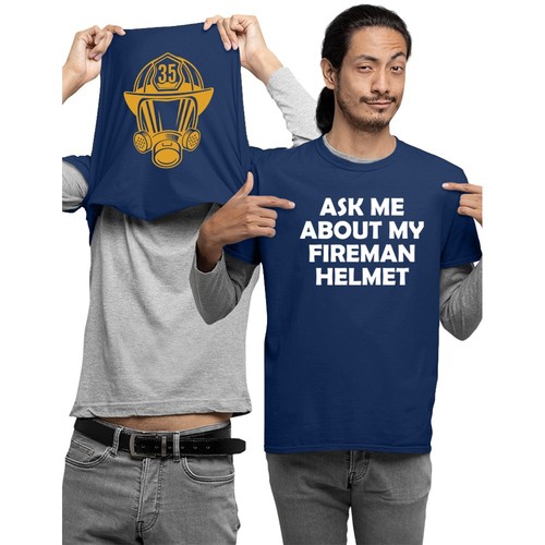 Ask about fireman helmet - ask, me