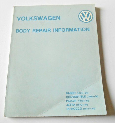 Volkswagen body repair rabbit - volkswagen,