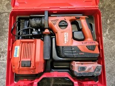 Hilti TE4 A-22 SDS Hammer Drill  2x Batteries & Charger + Case