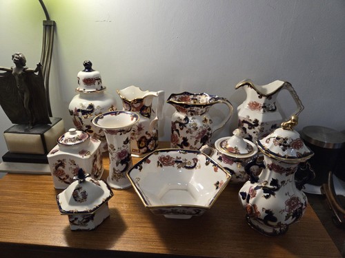 Masons blue mandalay job lot - blue,
