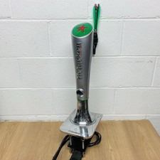 Heineken Beer Pub Font Tap Pump Display for Man Cave, Pub Shed Untested