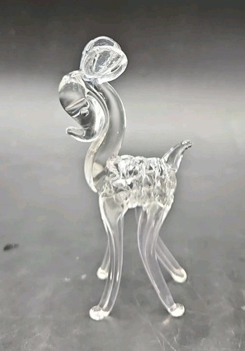 Vintage clear lamp work - lamp, art