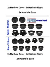 20x Manhole  Parts  - 450mm &