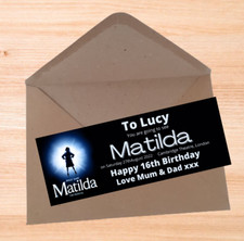 MATILDA   Personalised Theatre