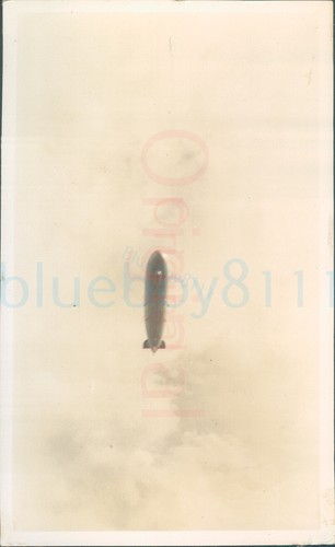 1932 zeppelin over cleeve hill - 1932,