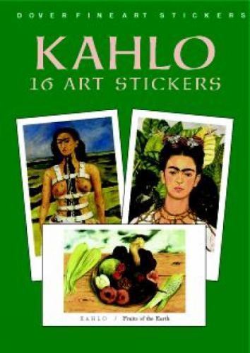 Kahlo art stickers - stickers, by