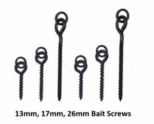 Bait Screw Boilie Screw Pop Up Ronnie Chod Rig Carp 3 sizes small medium large