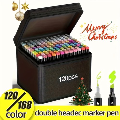 168 colors alcohol dual tip - colors,