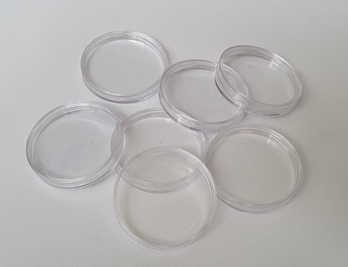 10x coin clear capsules 39mm - 10x,