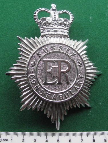 Sussex constabulary helmet - constabulary,