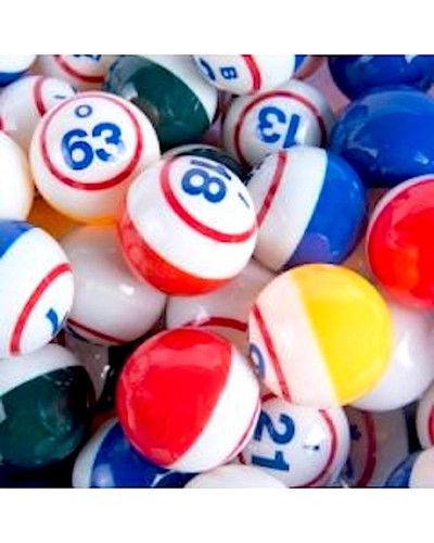 Professional bingo ball - professional,