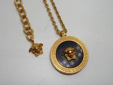 VERSACE ENAMEL MEDUSA GOLD