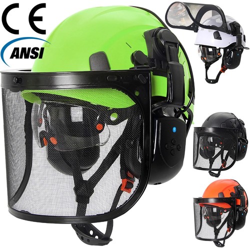 Forestry chainsaw helmet - ce, w/