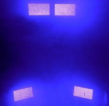 4 x LEDJ UV STRATUS LED Floods