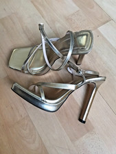 Zara metallic gold high