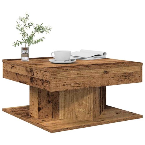 Modern wooden square living - wooden,