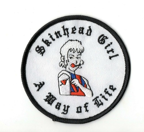 Skinhead girl patch - girl, great