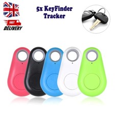 5x Anti lost Alarm GPS Tracker Bluetooth Key Finder Dog Locator Smart Tag Child