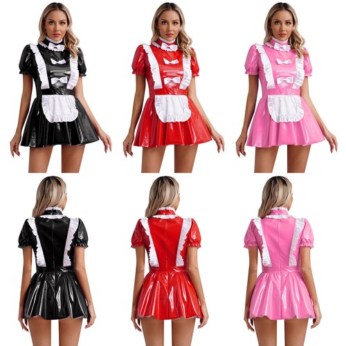 Women french maid costume wet - french,