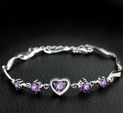 925 sterling silver love heart - silver,